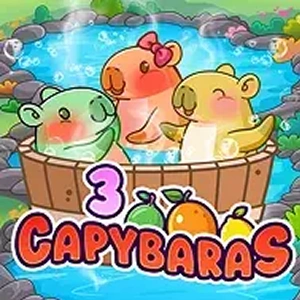3 Capybaras